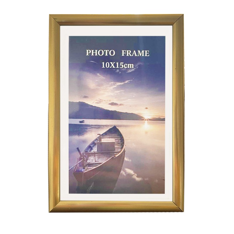 Rama foto Otis, de birou, format foto 10x15 cm, design clasic, cadru auriu - imagine 4